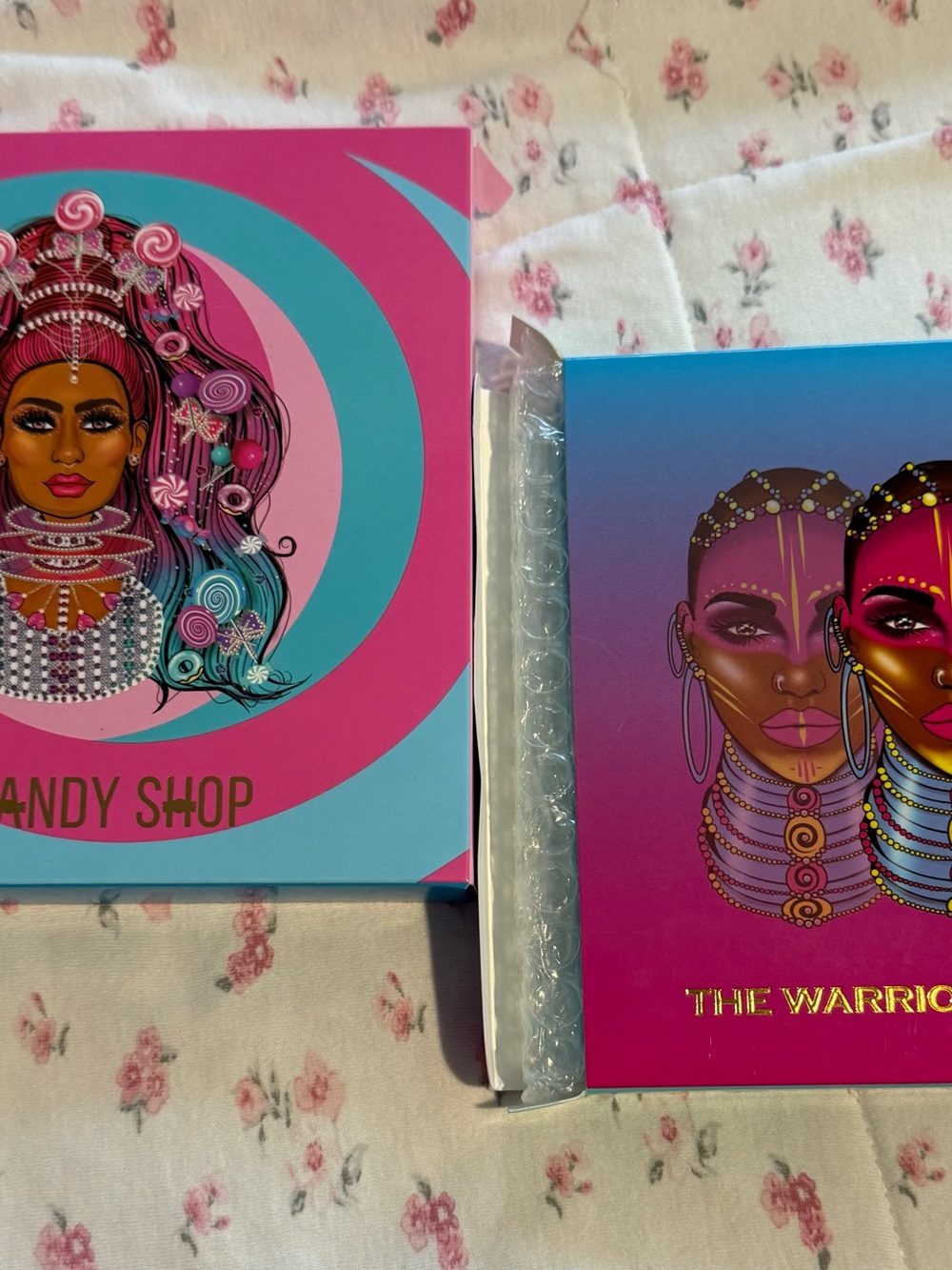 The Warrior Eyeshadow Palette - Pink/Blue